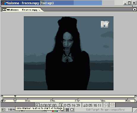 Окна Layer, Footage и Composition
