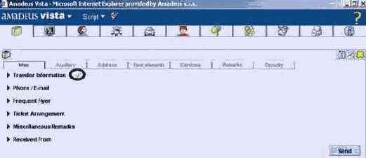 Amadeus Vista.    
